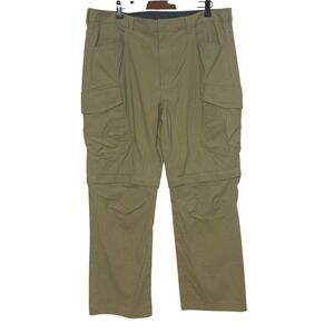 Eddie Bauer Men's Rainier Convertible Classic Fit Cargo Pants Khaki 38  X 29